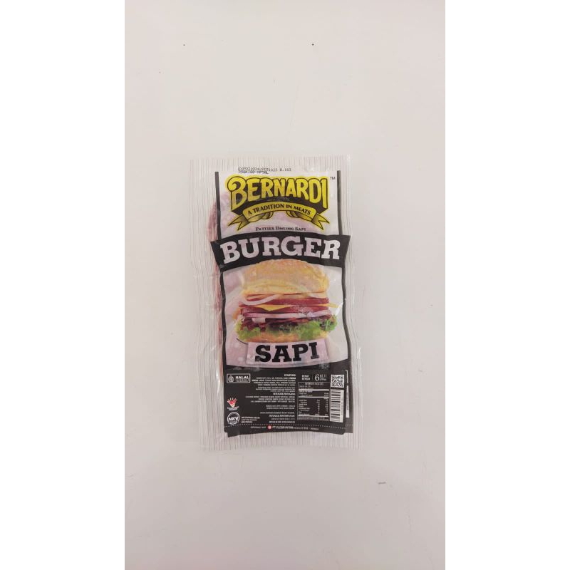 

Bernardi bnd premium beef burger