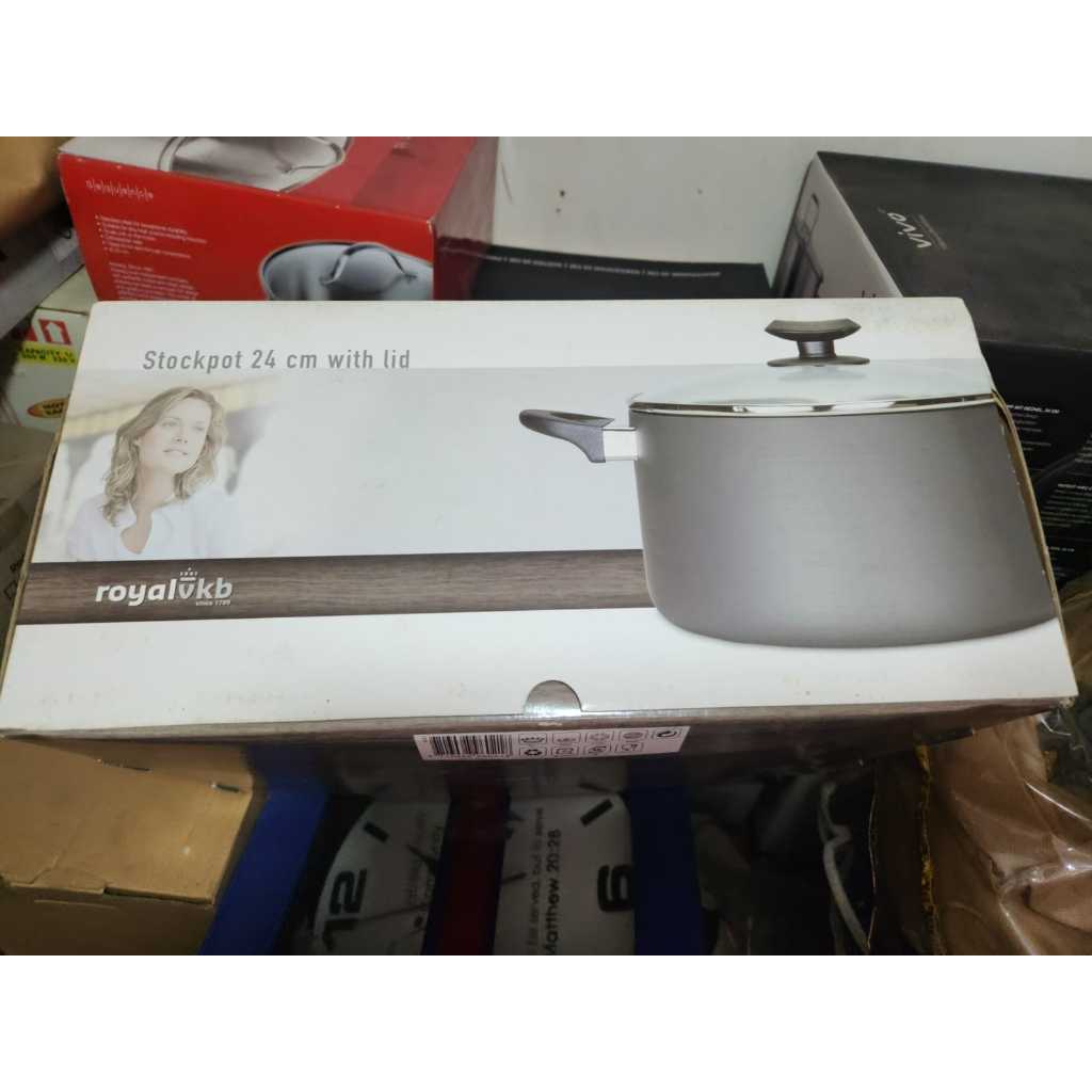 Panci Stainless Multifungsi Royal Vkb Stockpot 24Cm