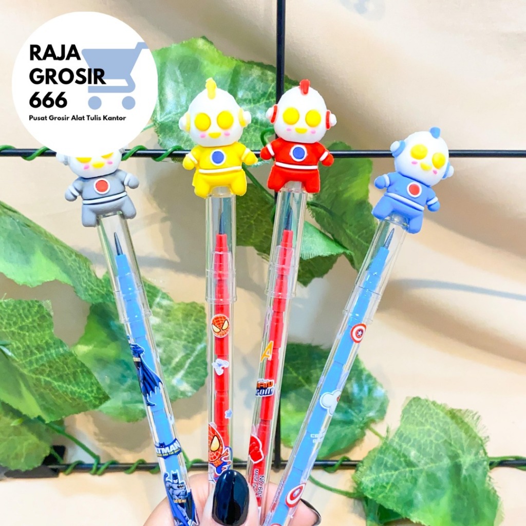 

PENSIL SUSUN ULTRAMAN PS-1099 pencil LUCU IMUT KADO UNIK KOREA AESTHETIC COD