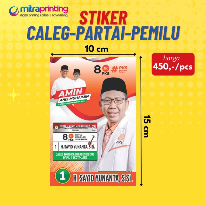 

PROMO - Stiker Caleg / partai / pemilu / pilkada