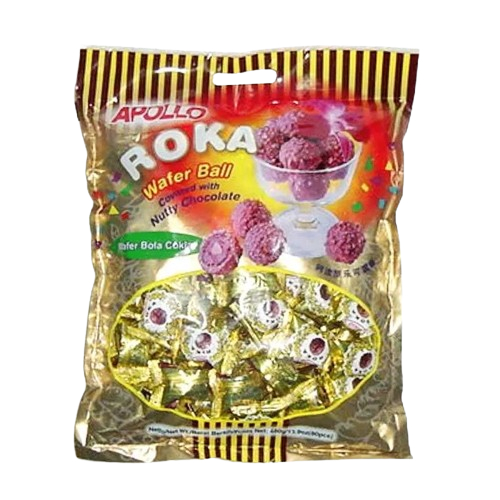 

Apollo Roka Wafer Ball Coklat 420gr