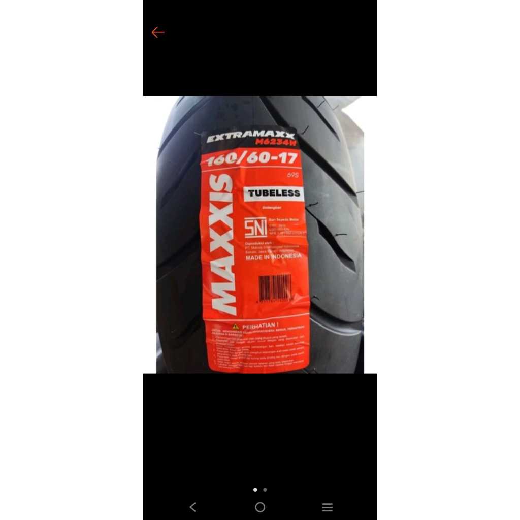 Ban Motor MAXXIS EXTRAMAX 160/60-17