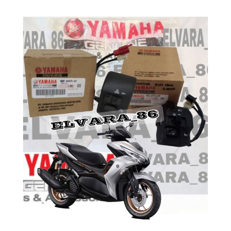 Holder saklar kanan / kiri Yamaha New Aerox Connected Original