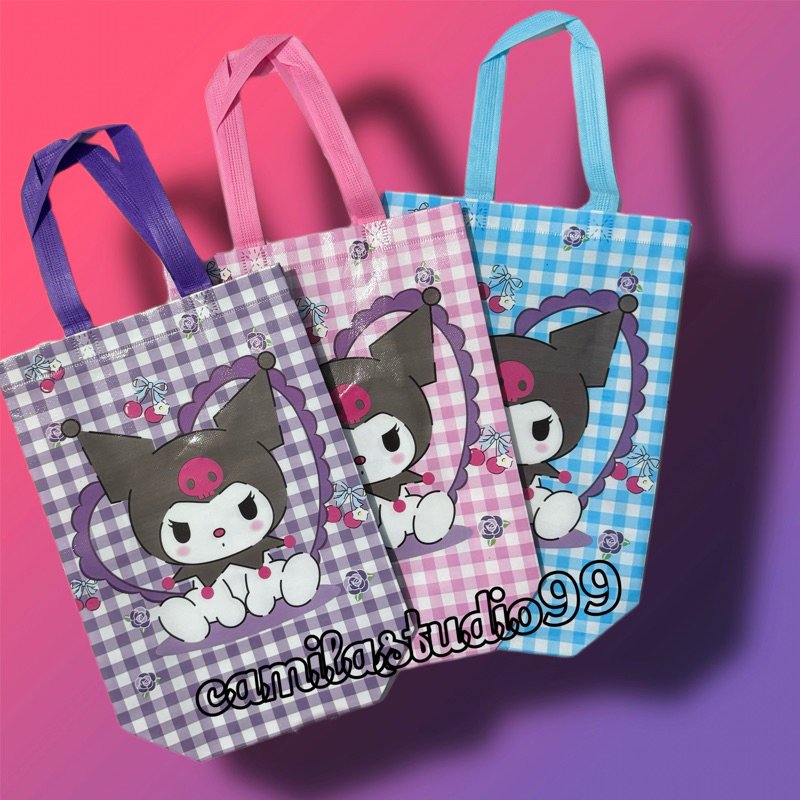 

Tas Kado Hadiah Motif Sanrio Kuromi | Gift Bag Kuromi Sanrio