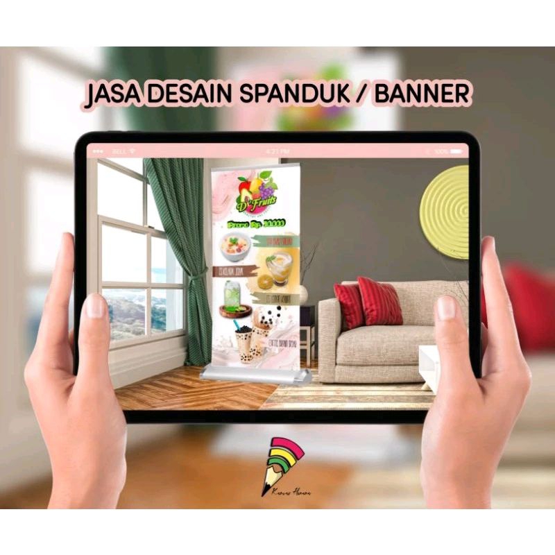 Jasa Desain Spanduk | Desain Menu Makanan & Minuman | Banner Design