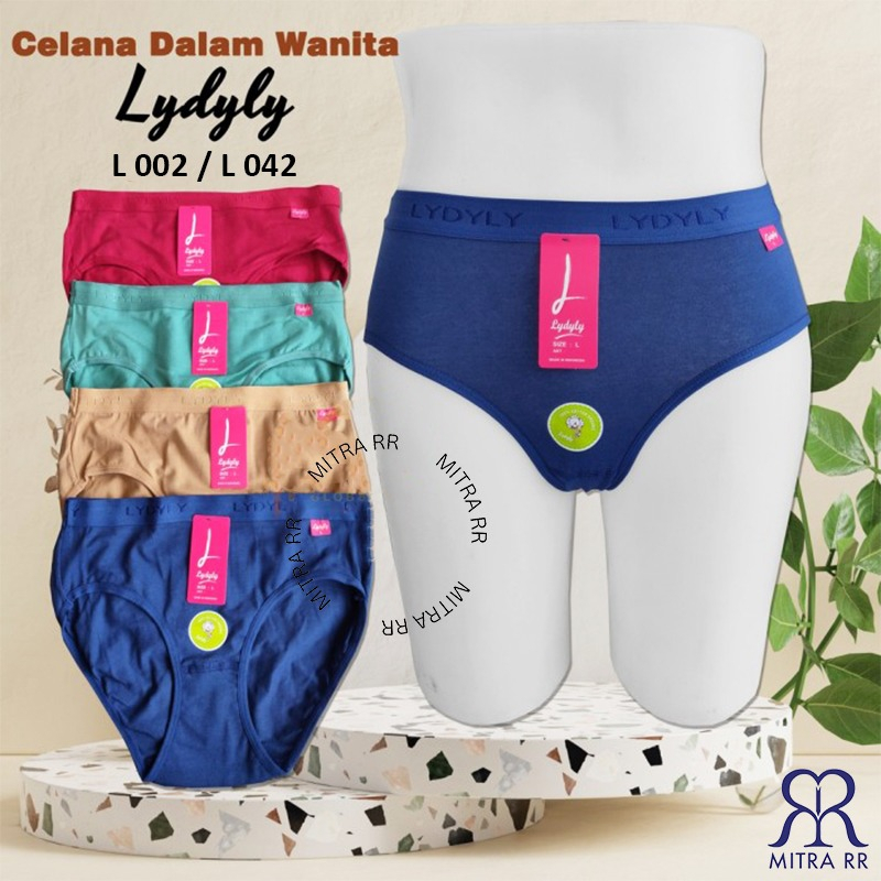 Lydyly Celana Dalam Wanita Dewasa Katun High Quality | CD Lidily Katun Polos CD L002 / L042 / L144