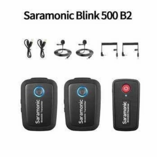 original Saramonic Blink 500 B2 Microphone Wireless 2 Mic Blink500 B500