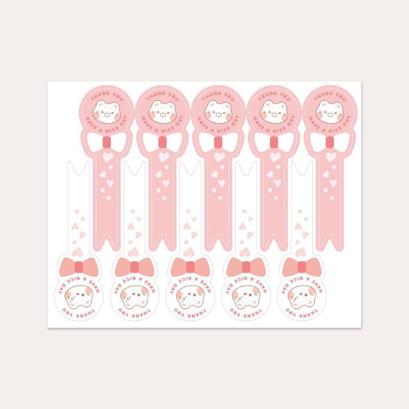 

Sticker Seal Pita Pink / Sticker Seal Dus Kemasan / Sticker Seal Kemasan