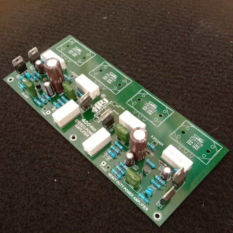 Kit driver Power amplifier sanken stereo safari 2x400 watt