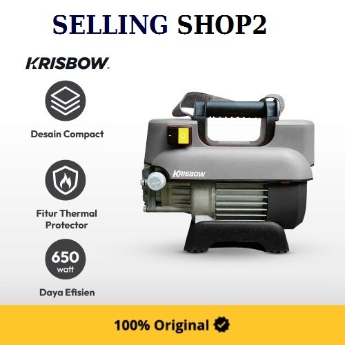 High Pressure Cleaner Jet Cleaner KRISBOW  Php-35E || HIGH PRESSURE CLEANER KRISBOW  FRHPE35