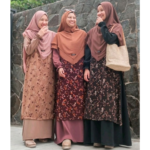 Gamis SET GUZEL BLOOM By Hijab Alila