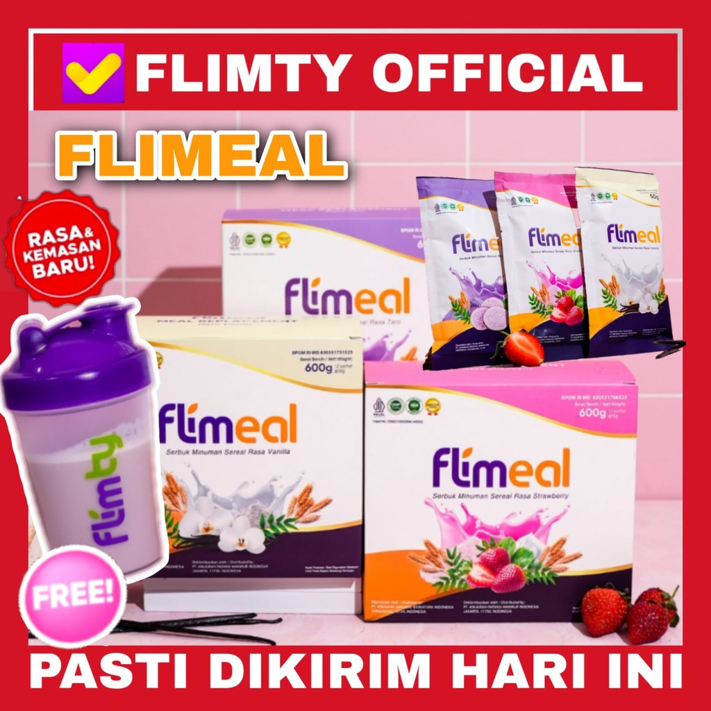 

FLIMEAL 1 BOX MEAL REPLACEMENT DIET SEREAL CEREAL SACHET BY FLIMTY
