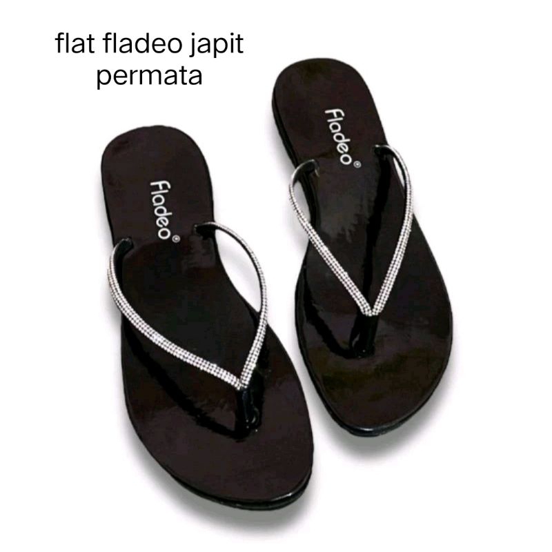 sandal flat fladeo diamond