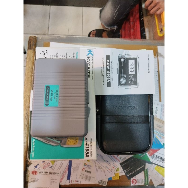 Grounding tester kyoritsu 4105A