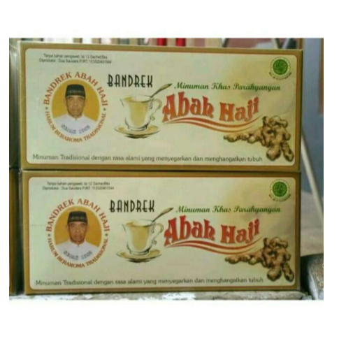 

Bandrek Abah Ciwidey Asli Minuman Khas Parahyangan Isi 12 Sachet ORIGINAL