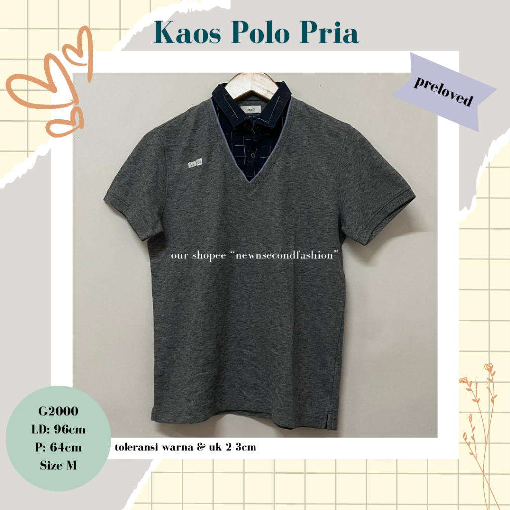 KAOS POLO PRIA G2000 PRELOVED