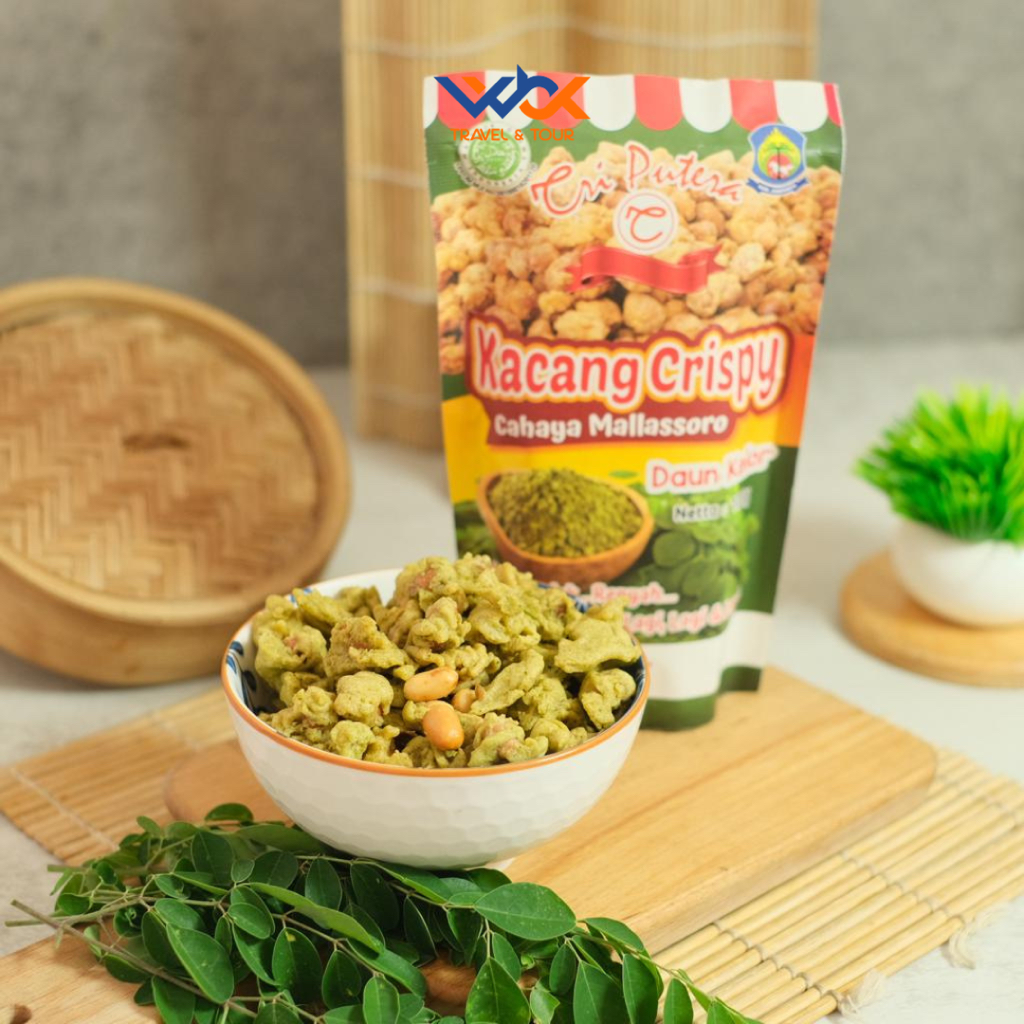 

KACANG CRISPY CAHAYA MALLASSORO Rasa Daun Kelor (WBK Oleh-Oleh Khas Jeneponto)