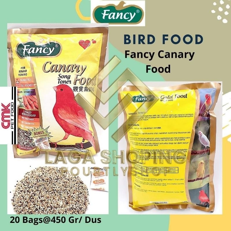 FANCY CANARY FOOD NEW FORMULA 500GR PAKAN BURUNG KENARI LEBIH DR 9STAR 9IN1 ASLI ORIGINAL