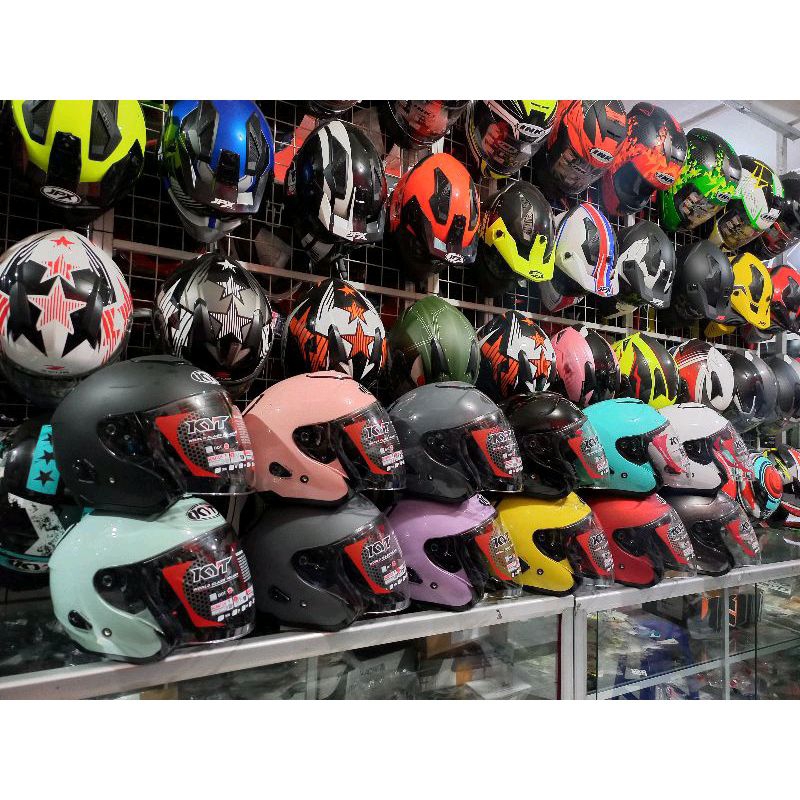 KYT KYOTO KYOTO R ORIGINAL SOLID SEMUA WARNA || KYT KYOTO R ORIGINAL ||