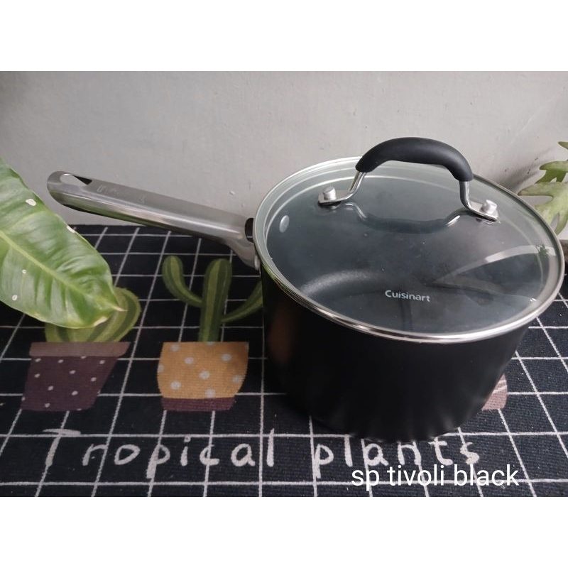 Sauce Pan Tivoli Black 18cm Panci Susu Tivoli Premium