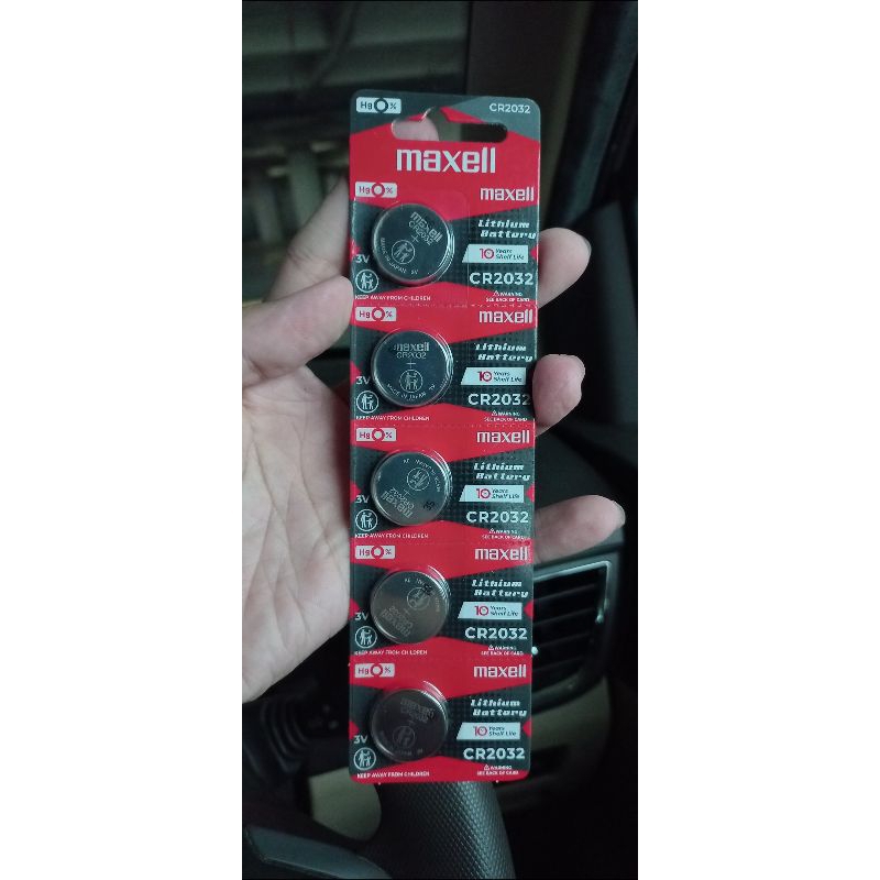 [Original] Maxell baterai CR 2032 CR2032 batre original