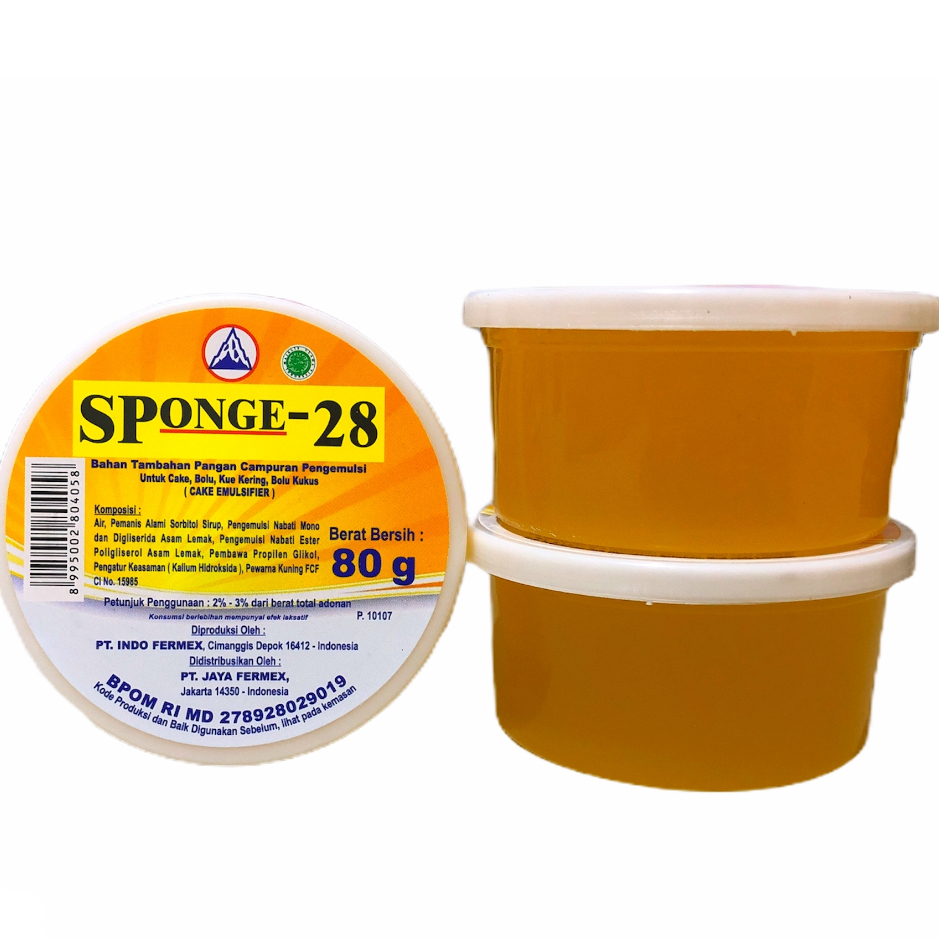 

Sponge 28 cake emulsifier improver pelembut cake, bolu,kue kering