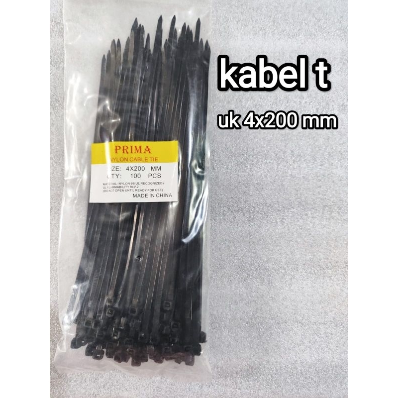

Kabel Tie Universal (Serba Guna) / Tali SerbaGuna / Tali Ikat Serbaguna 4x 200mm