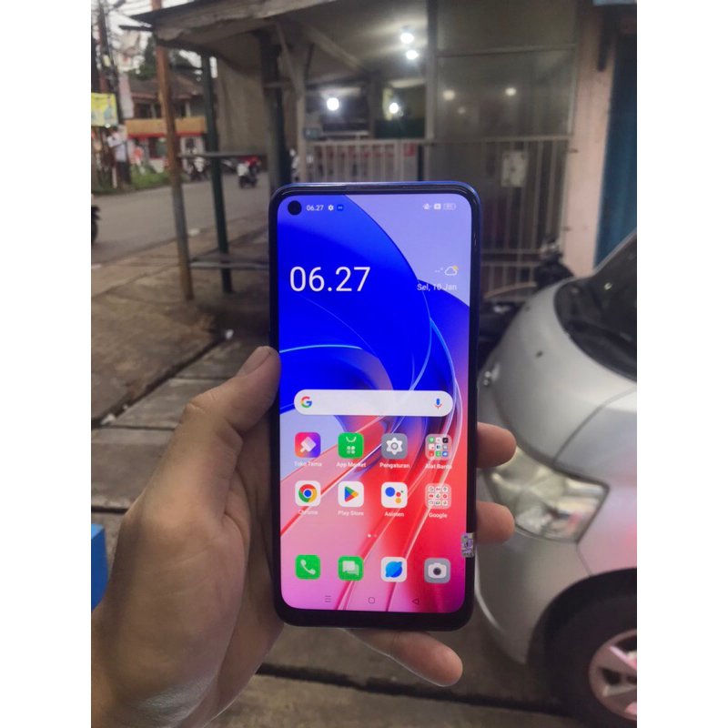 Oppo A55 4/64 GB second bekas original -Fullset