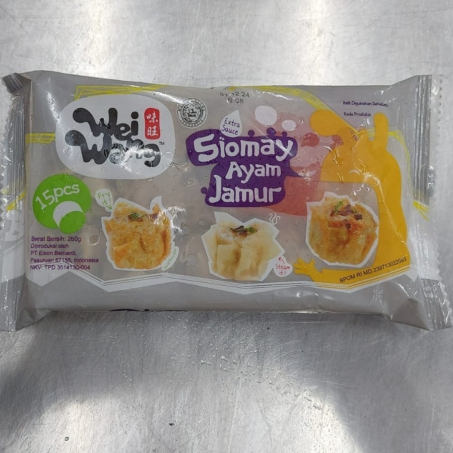 

Weiwang siomay ayam jamur isi 15 260 gr