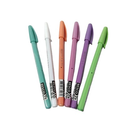 

PULPEN BESCO X-9 / BALPOINT SOLID COLOUR. MURAH