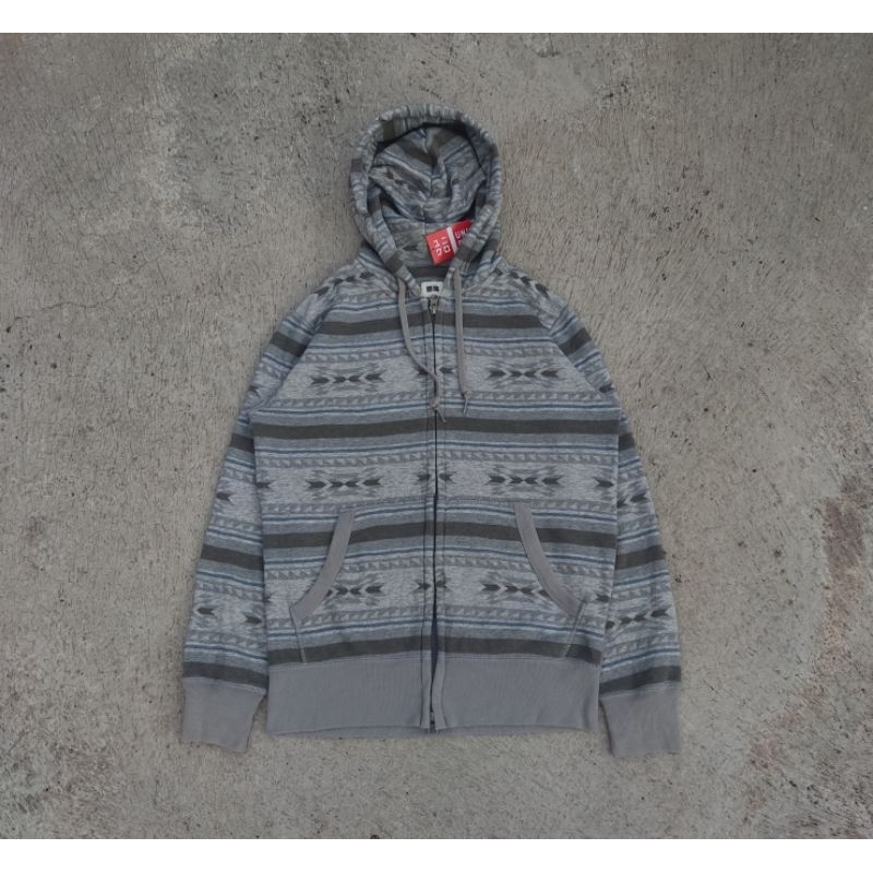 Hoodie Uniqlo Navajo (Zipper)