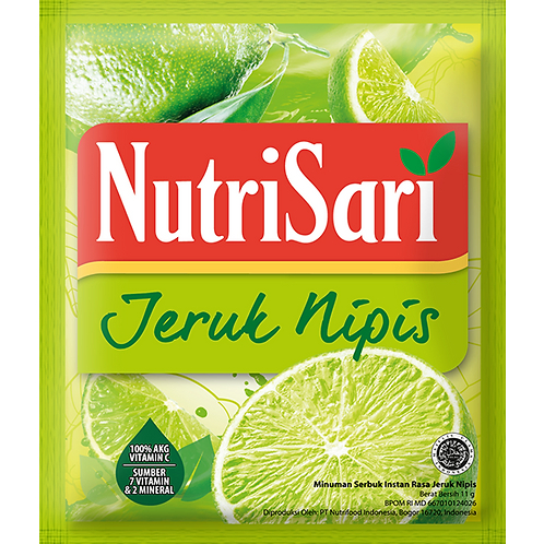 

NutriSari Jeruk Nipis 10 Sachet