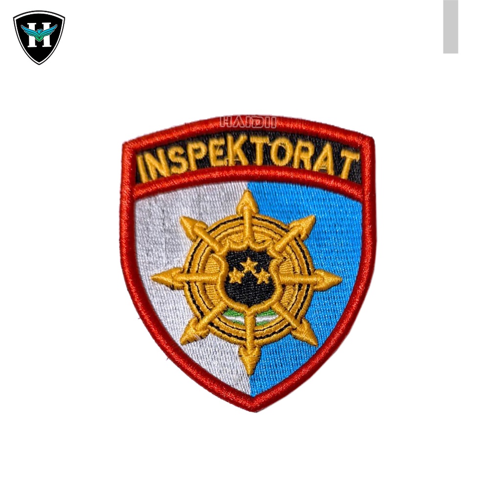 Bet Inspektorat Polri Bordir / Bet Badge Pdl Bordir / Patch Bordir