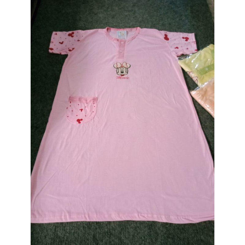 Daster jumbo LD 120-125 warna Pink