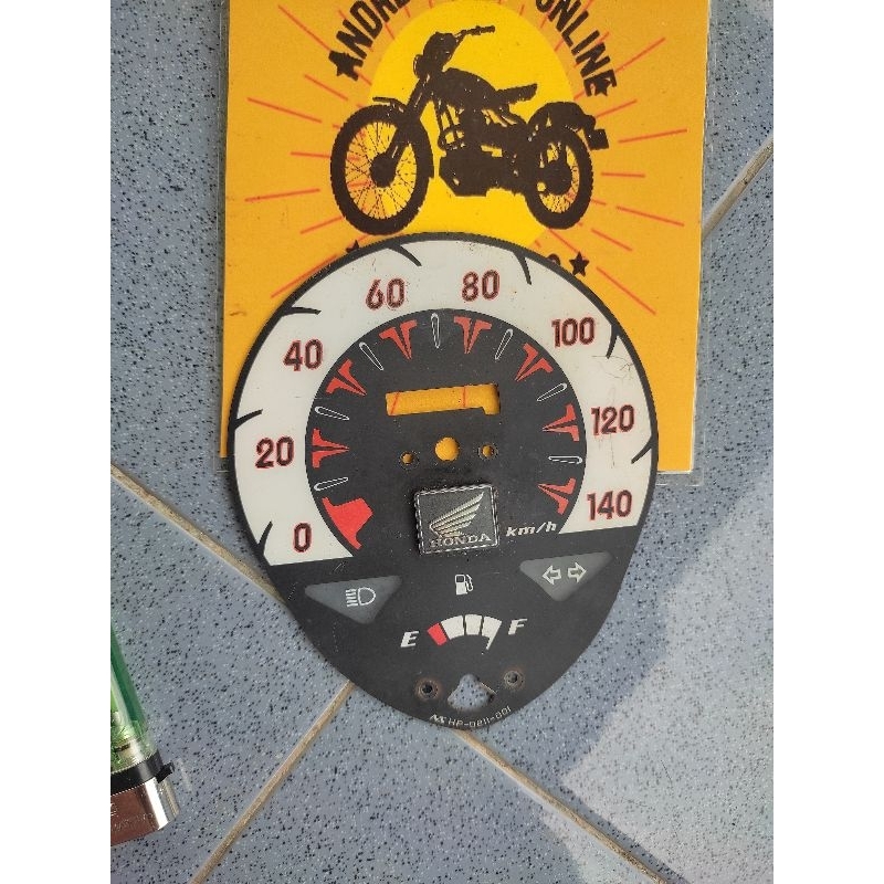 papan speedometer spidometer beat karbu original bekas