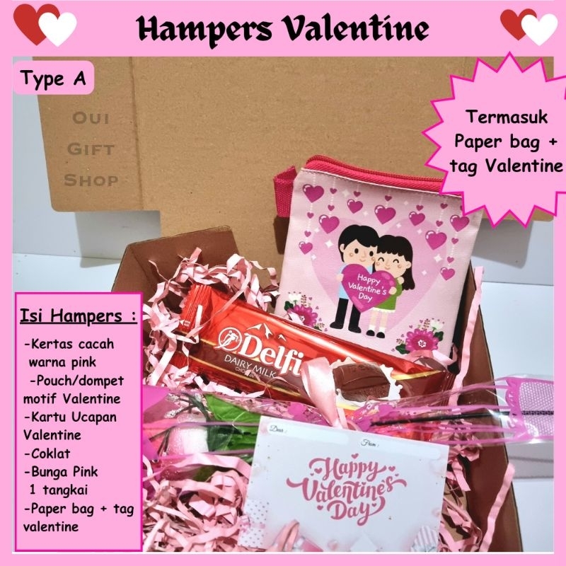 

Hampers Valentine / Kado Valentine / Bunga Valentine / Bunga Mawar 1 Tangkai / Bunga Pink / Flower in Box Pink / Kado Valentine / Hadiah Valentine /Termasuk Kartu Ucapan Valentine / Valentine Flower Gift / Kado Buat Istri / Kado Buat Pacar