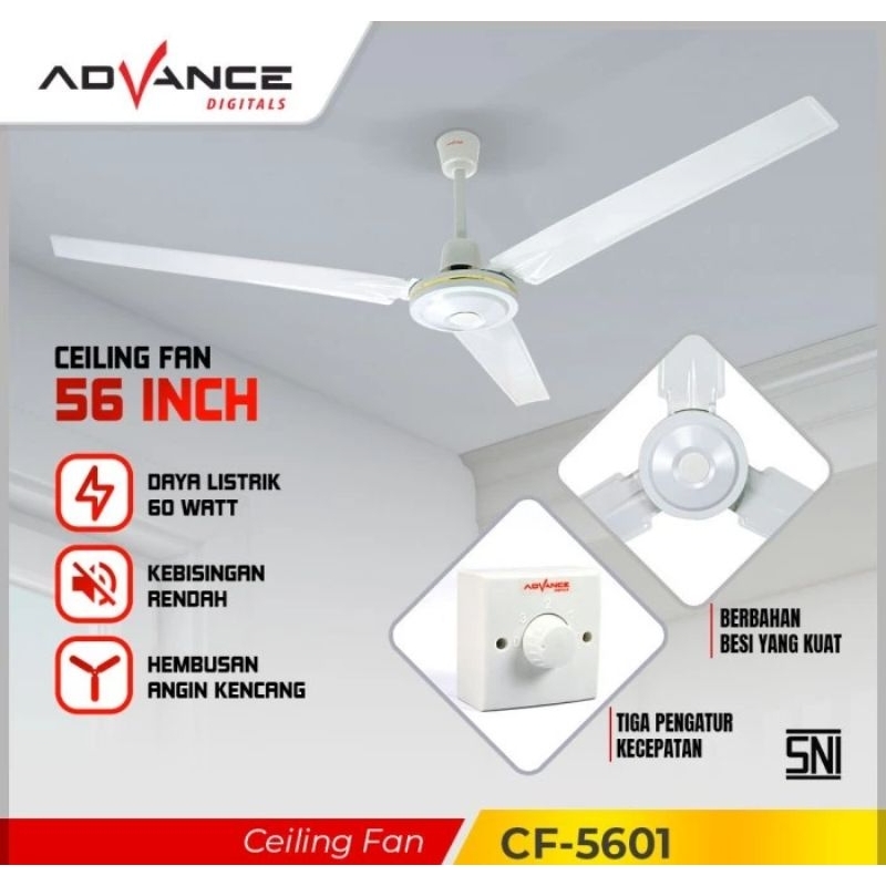 Kipas angin gantung celing fan advance CF5601