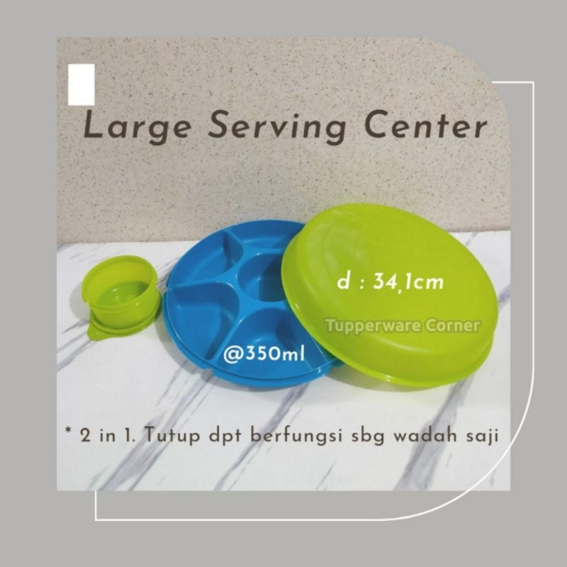 TUPPERWARE // Large Serving Center