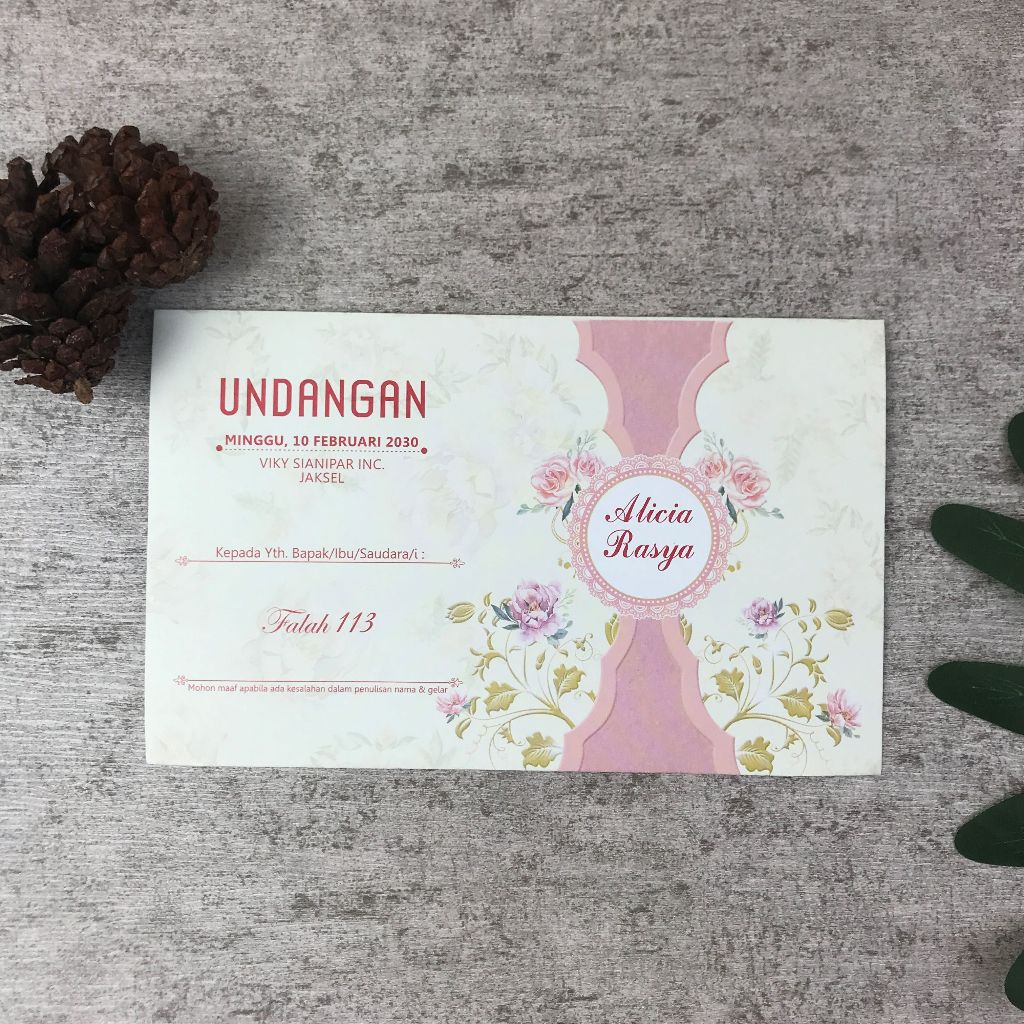 Blangko Undangan Pernikahan Falah 113 Termurah