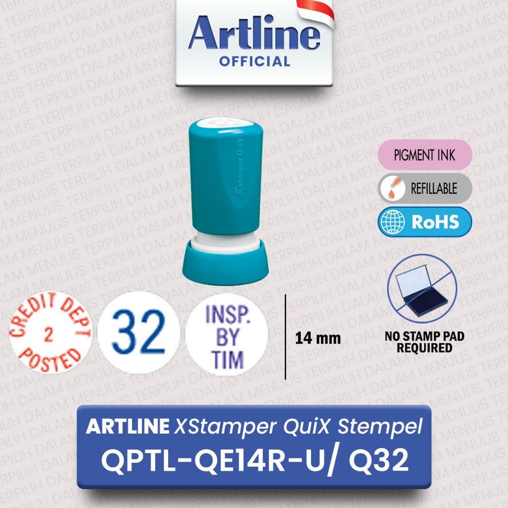 

ARTLINE XSTAMPER QUIX Stempel QPTL-QE14R-U/ Q32