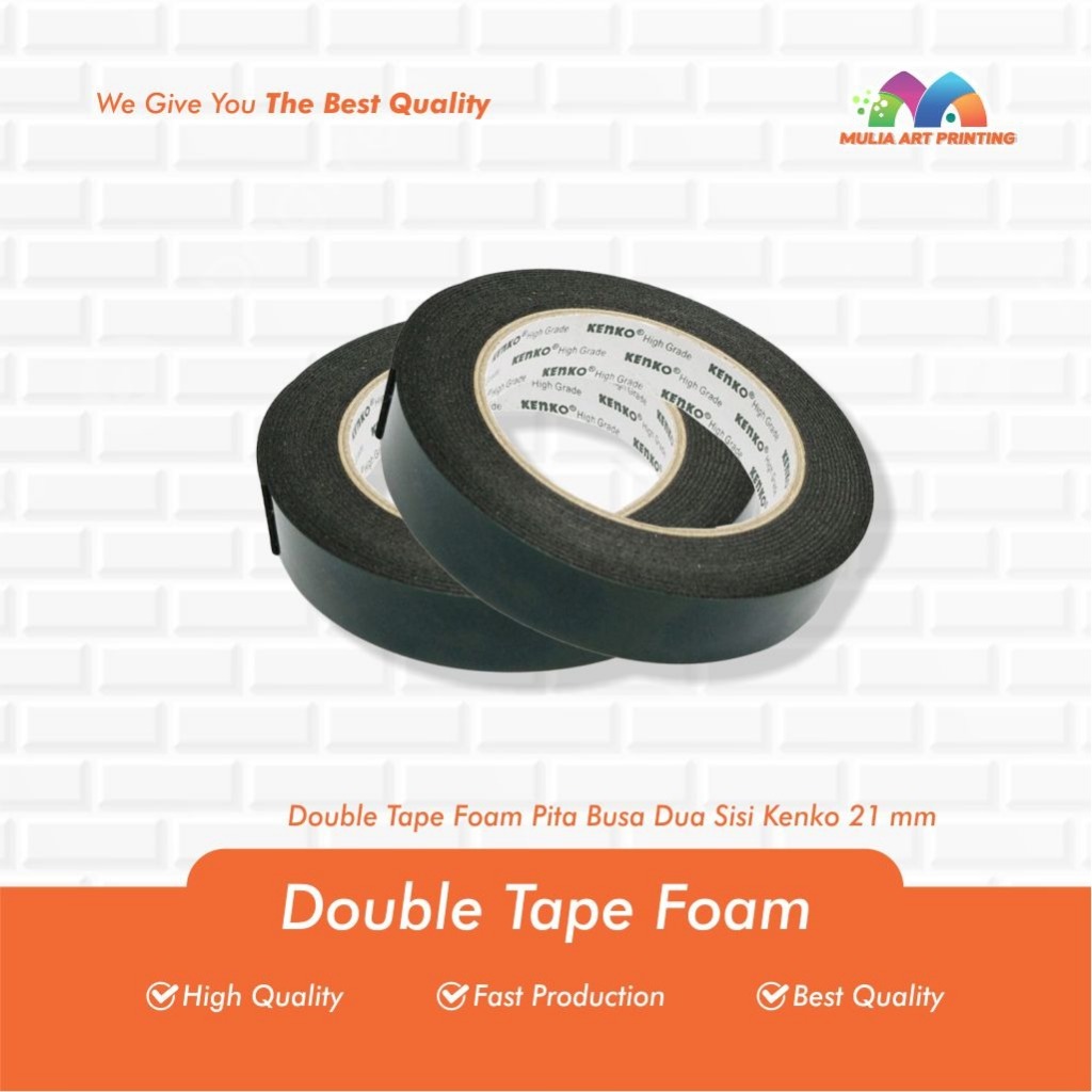 

DOUBLE TAPE FOAM/PEREKAT 2 SISI