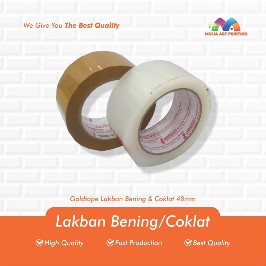 

LAKBAN/ ISOLASI 100 YARD