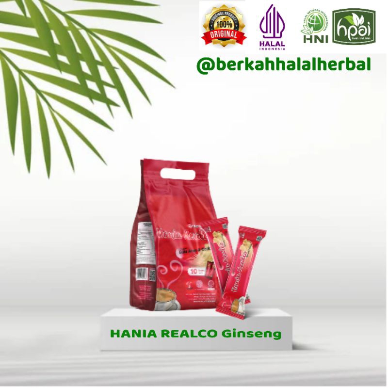 

Realco Ginseng Coffee HNI HPAI