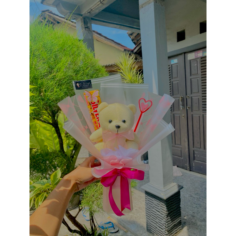 

Buket Valentine , Buket wisuda , Buket ulang tahun || Hadiah lucu || Buket boneka