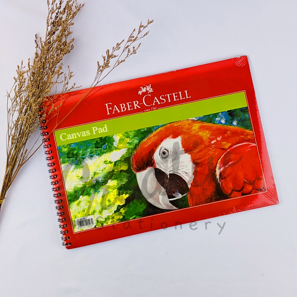 

FABER CASTELL Canvas Pad Sketch Book Sketchbook Buku Gambar Drawing Book A4