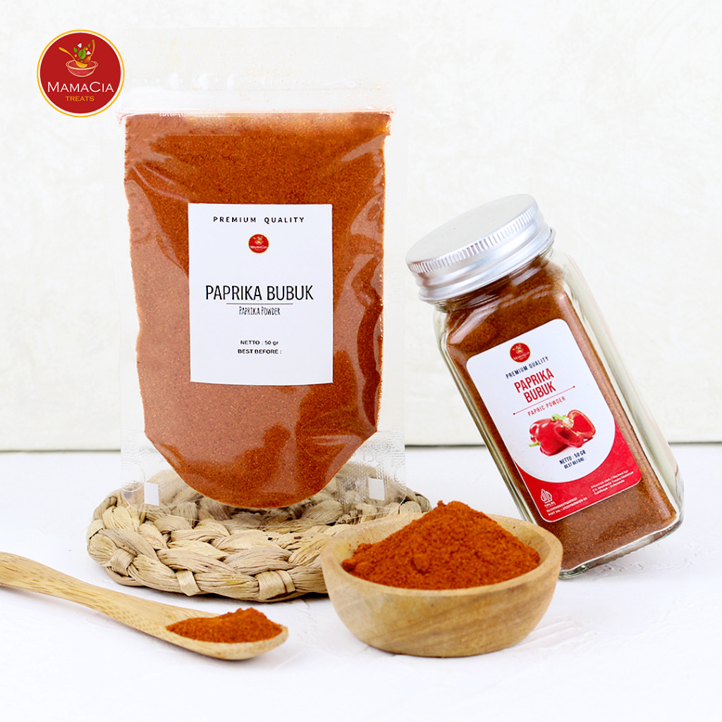 

Mamacia Treats Paprika Bubuk / Paprika Powder 50 gr / Rempah JSR Premium