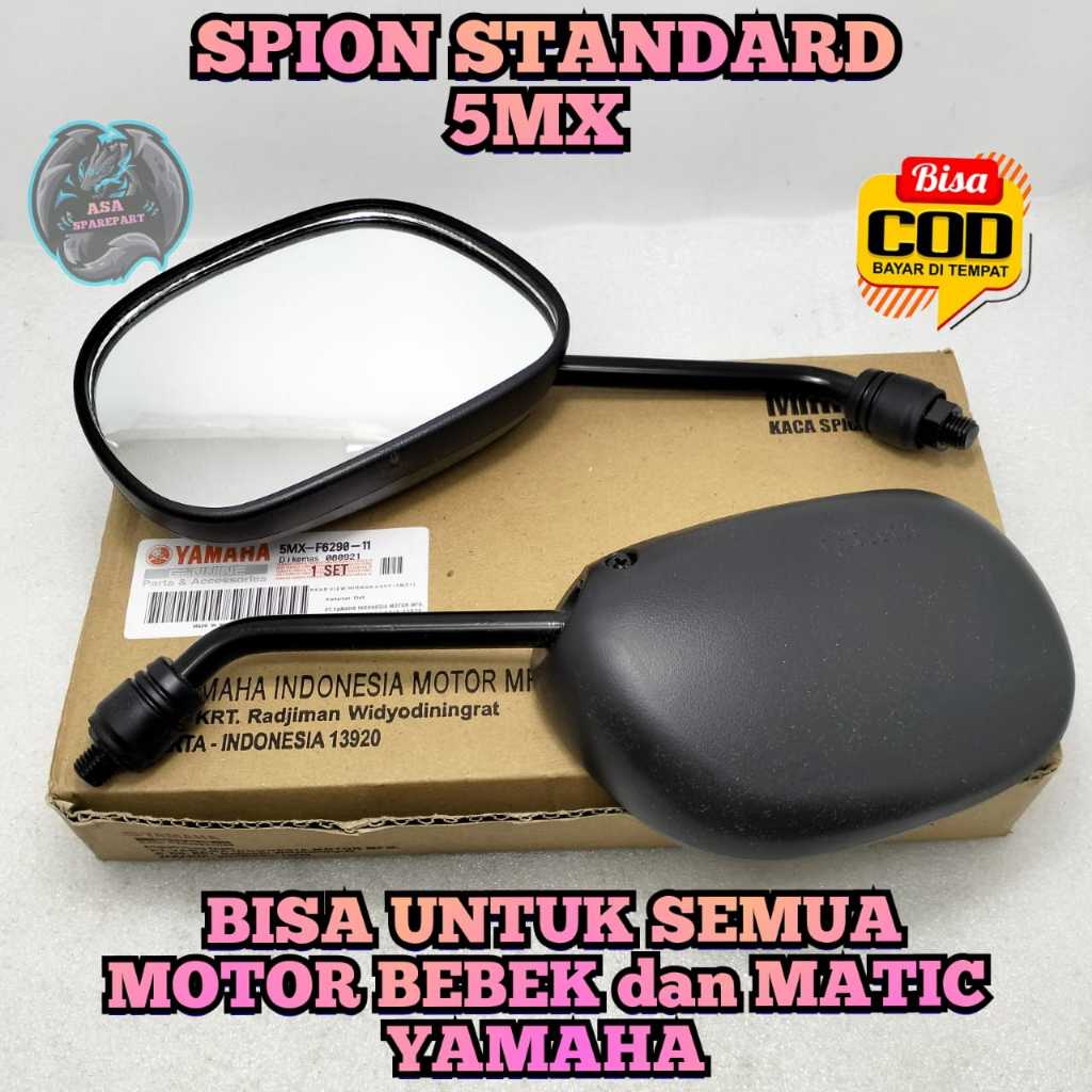SPION STANDAR 5MX SEMUA MOTOR Yamaha MIO LAMA/ SPORTY , MIO S / M3 / SMILE , FINO CARBU / FI , XEON 