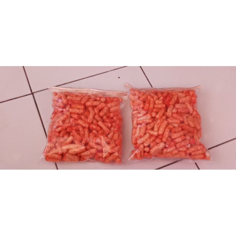 

krupuk tengiri rasa pedas balado gurih renyah