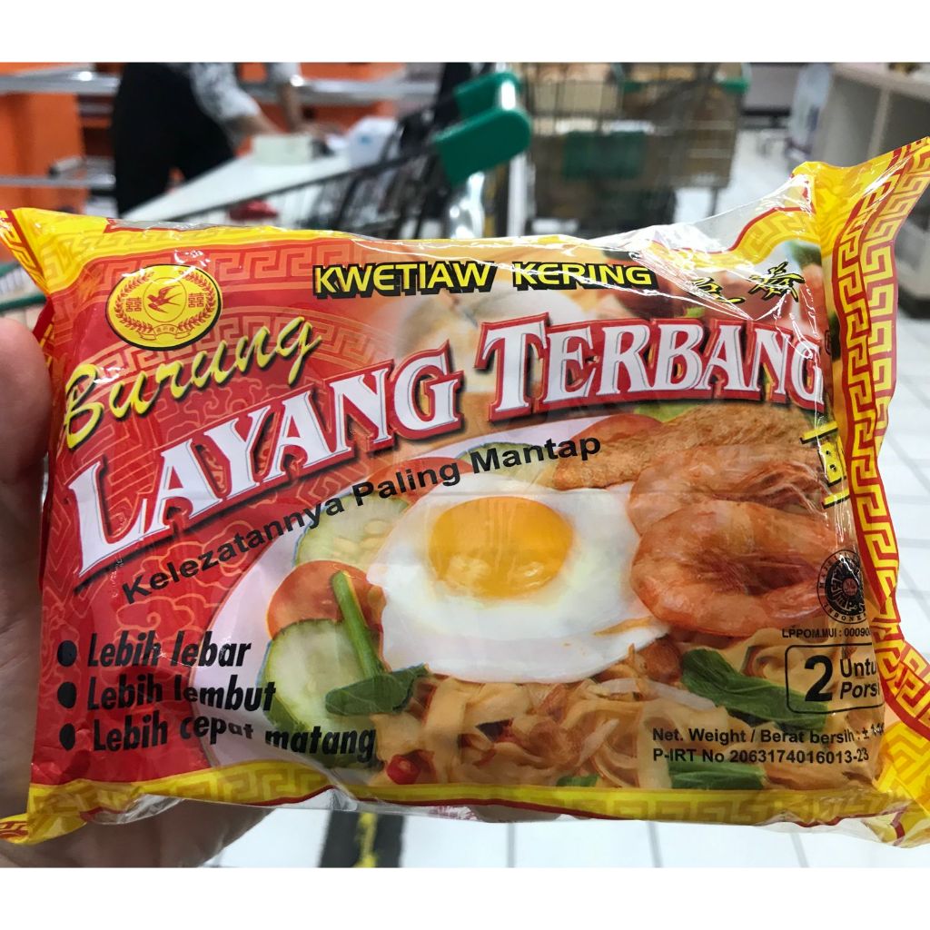 

KWETIAU KERING BURUNG LAYANG TERBANG 150G