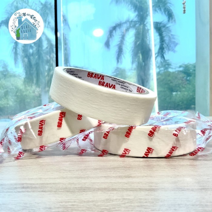 

Brava Masking Tape / Lakban Kertas Grosir